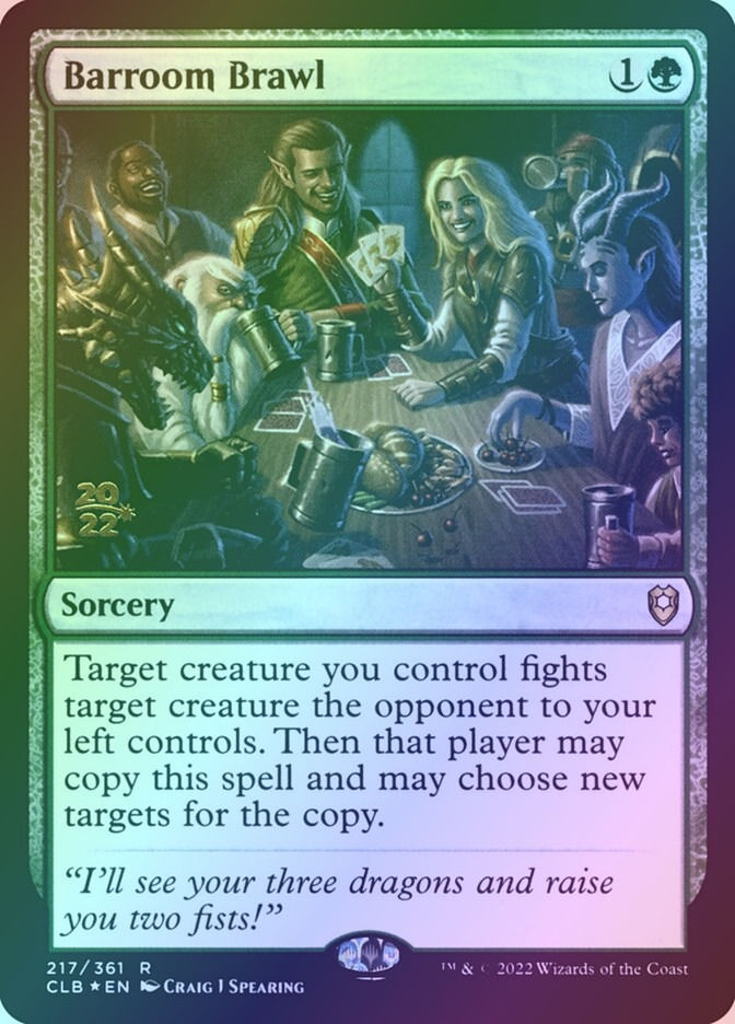 Barroom Brawl (PCLB) (217s) / Foil