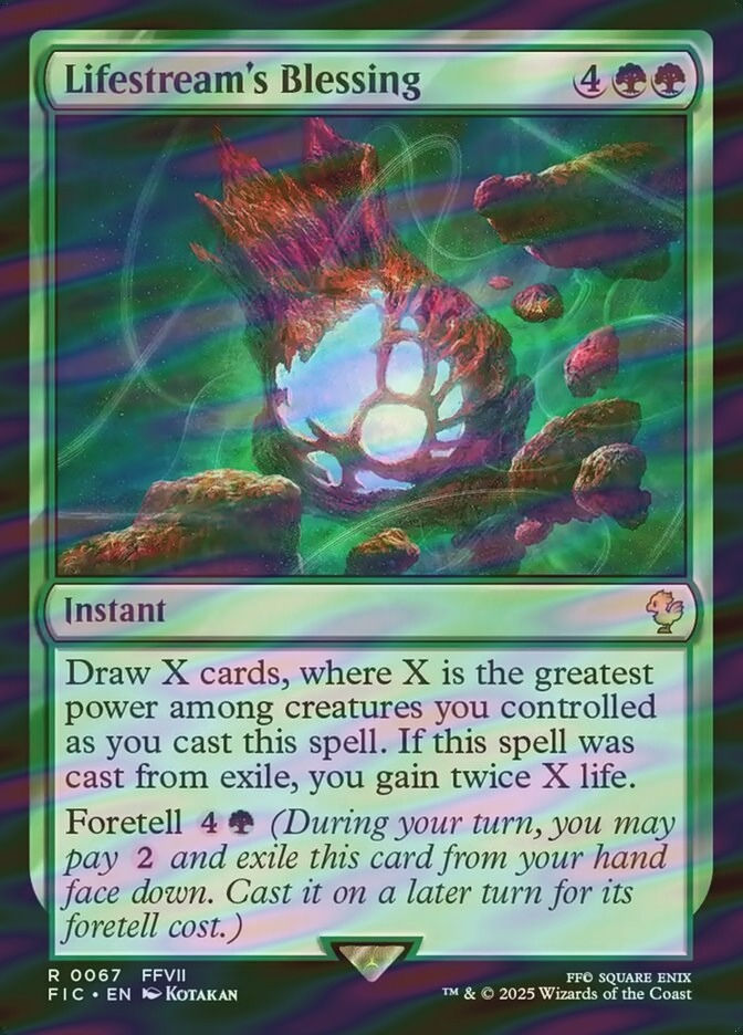 Lifestream's Blessing (FIC) (67) / Surge Foil