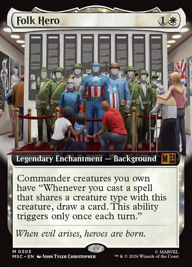 Folk Hero (MSC) (305) / Extended Art