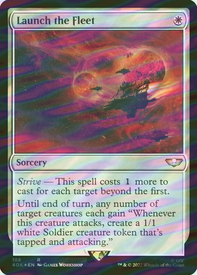 Launch the Fleet (40K) (188★) / Surge Foil
