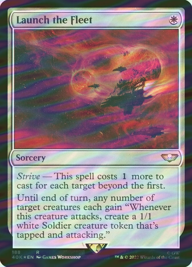 Launch the Fleet (40K) (188★) / Surge Foil