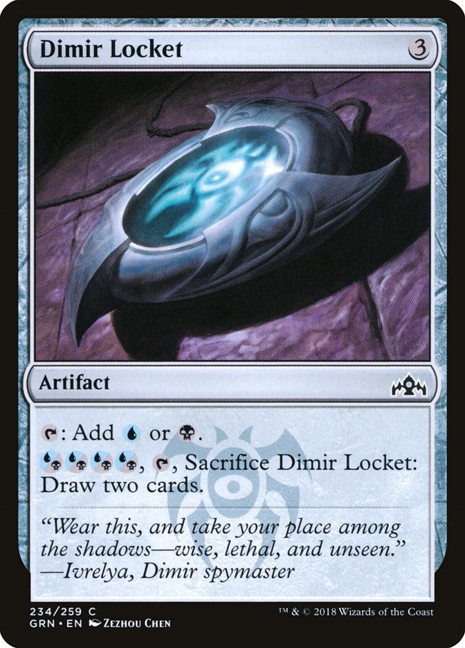 Dimir Locket (GRN) (234)
