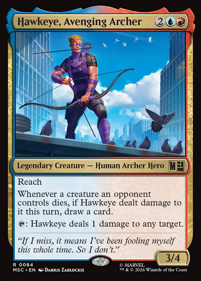 Hawkeye, Avenging Archer (MSC) (84)