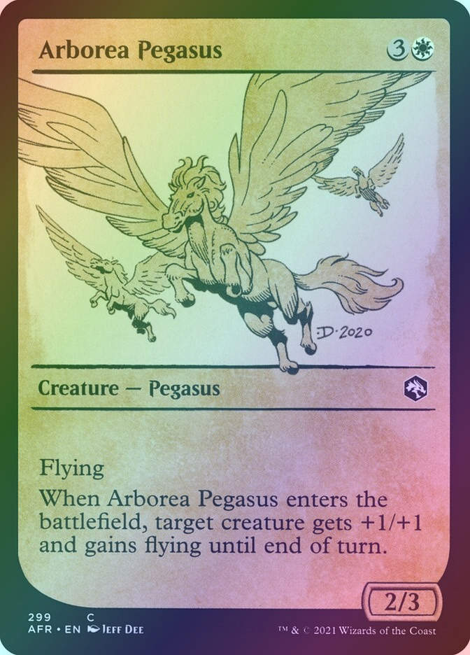 Arborea Pegasus (AFR) (299) / Showcase / Foil