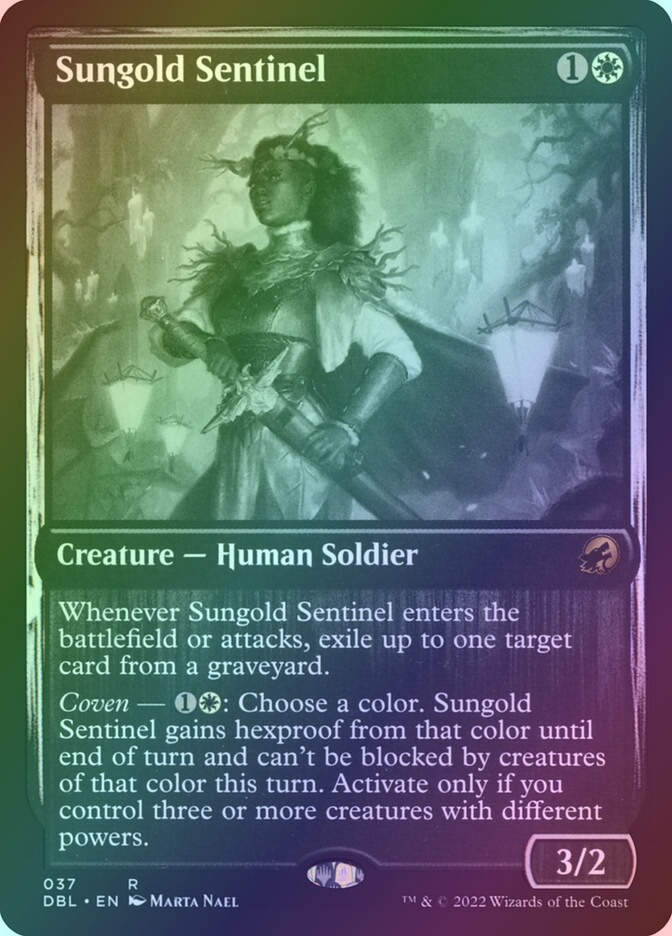 Sungold Sentinel (DBL) (37) / Foil