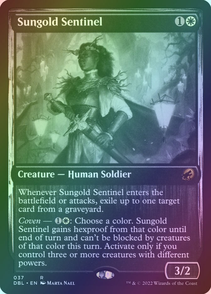 Sungold Sentinel (DBL) (37) / Foil