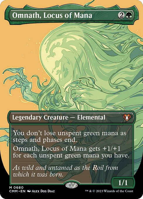 Omnath, Locus of Mana (cmm) / Borderless