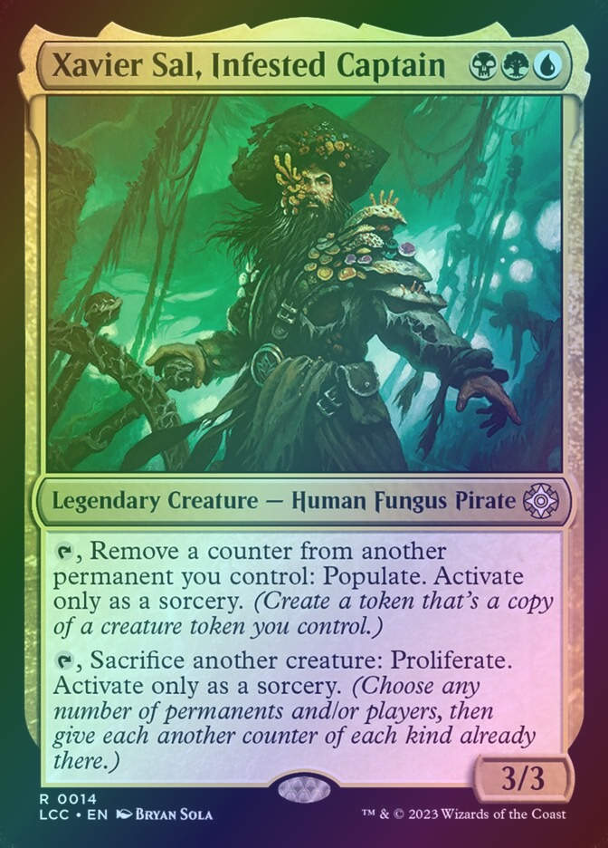 Xavier Sal, Infested Captain (LCC) (14) / Foil