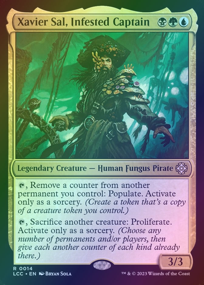 Xavier Sal, Infested Captain (LCC) (14) / Foil