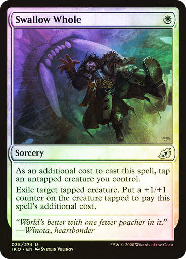 Swallow Whole (IKO) (35) / Foil