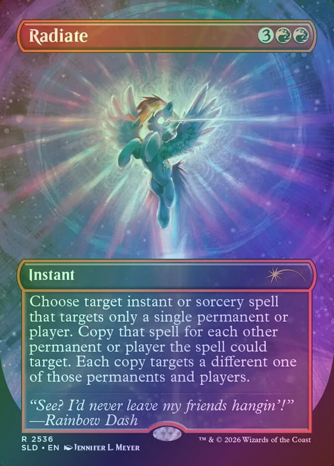 Radiate (SLD) (2536) / Borderless / Foil