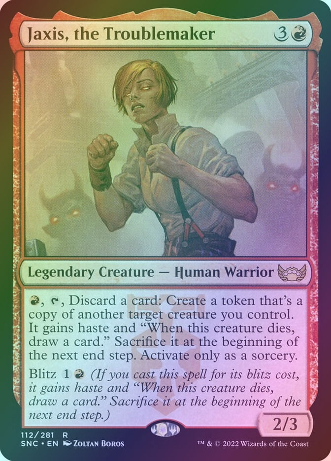 Jaxis, the Troublemaker (SNC) (112) / Foil