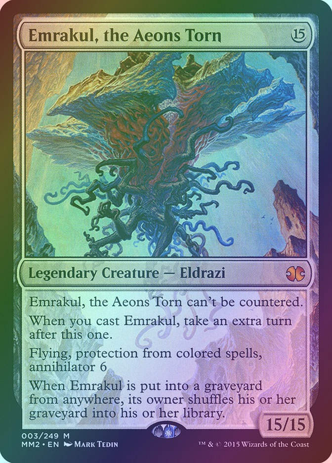 Emrakul, the Aeons Torn (MM2) (3) / Foil