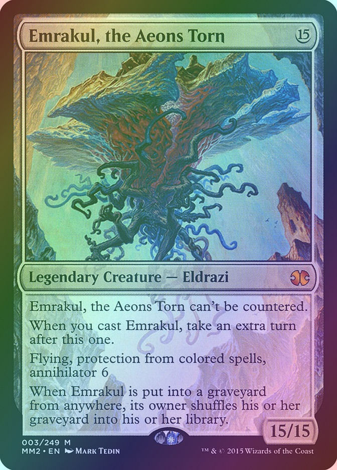 Emrakul, the Aeons Torn (MM2) (3) / Foil