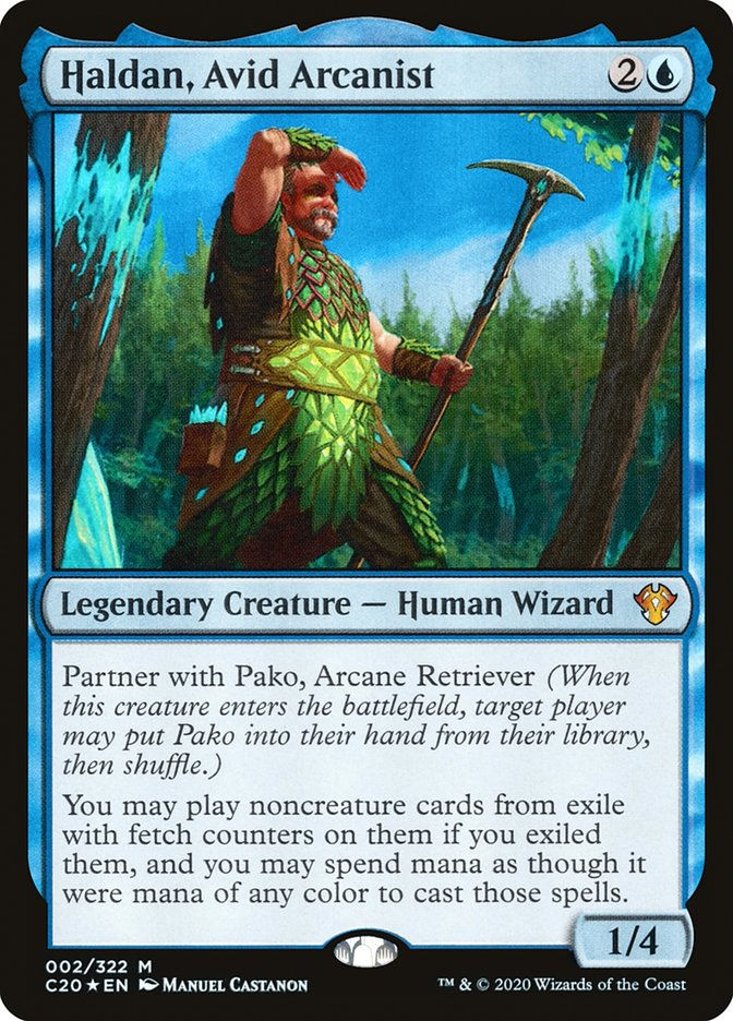 Haldan, Avid Arcanist (C20) (2)