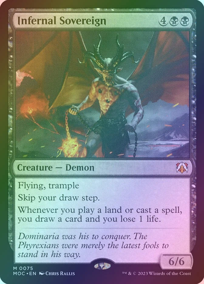 Infernal Sovereign (MOC) (75) / Foil