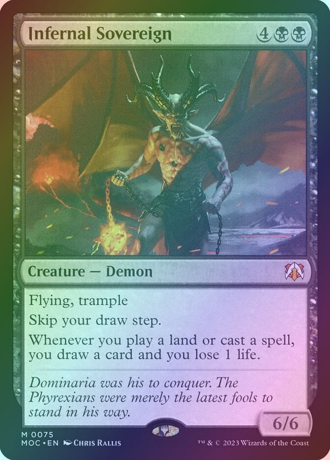 Infernal Sovereign (MOC) (75) / Foil
