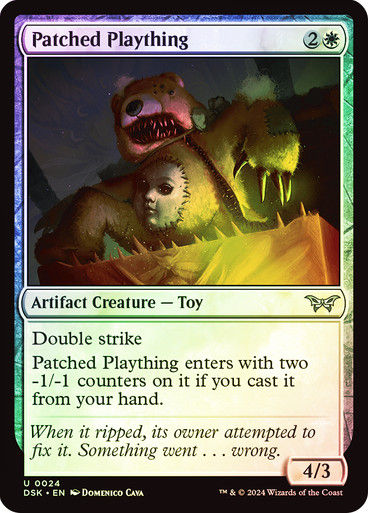 Patched Plaything (DSK) (24) / Foil