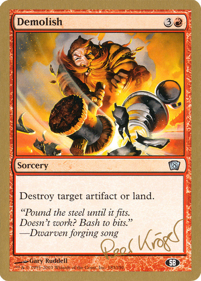 Demolish (WC03) (pk183sb)