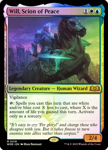 Will, Scion of Peace (woe) / Foil