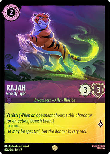 Rajah - Ghostly Tiger (LOR_ARC) / Foil