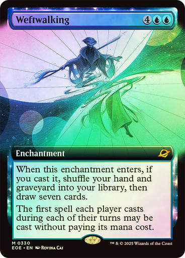 Weftwalking (EOE) (330) / Extended Art / Foil