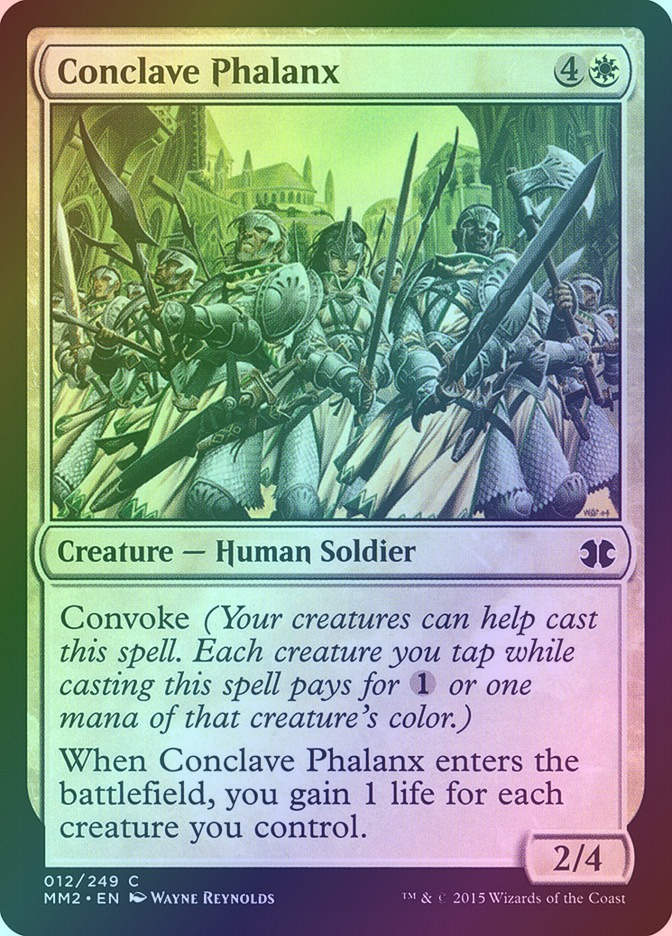 Conclave Phalanx (MM2) (12) / Foil