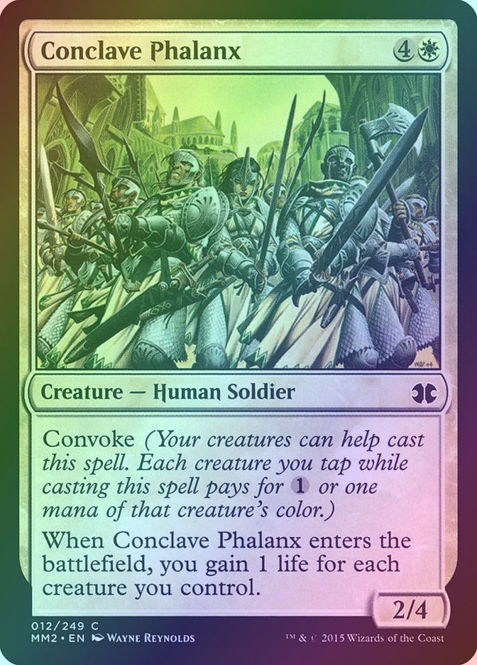 Conclave Phalanx (MM2) (12) / Foil