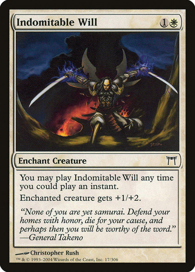Indomitable Will (CHK) (17)