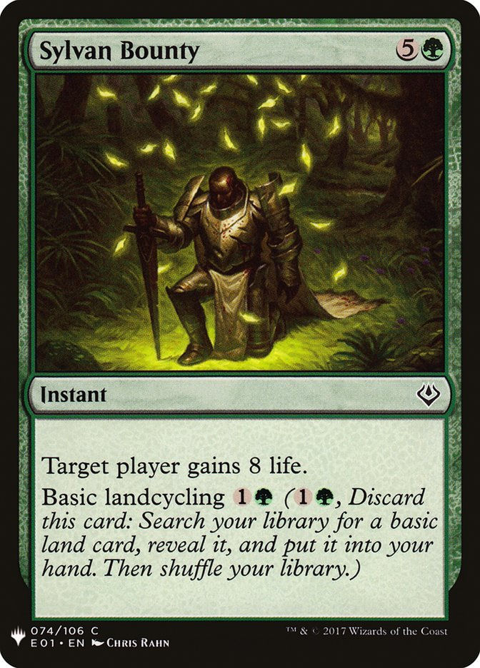 Sylvan Bounty (MYS)