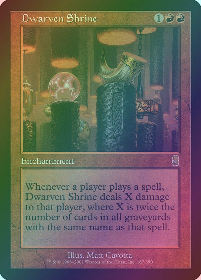 Dwarven Shrine (ODY) (187) / Foil