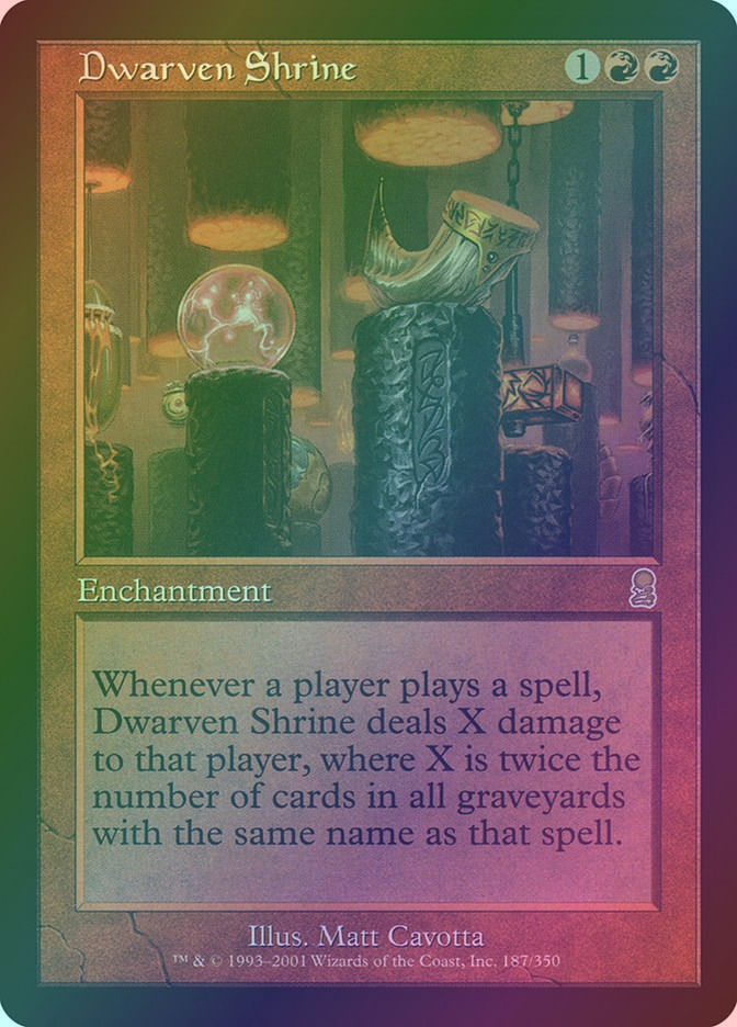 Dwarven Shrine (ODY) (187) / Foil