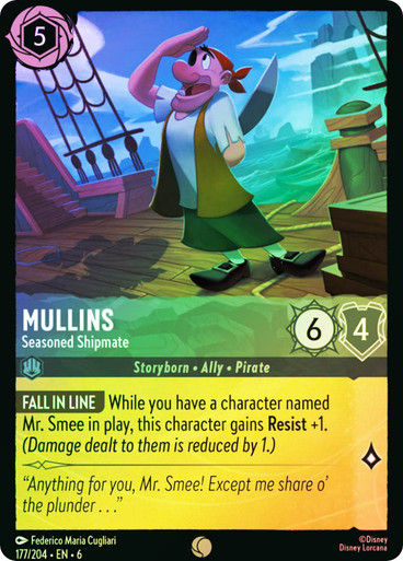 Mullins - Seasoned Shipmate (LOR_AZU) / Foil