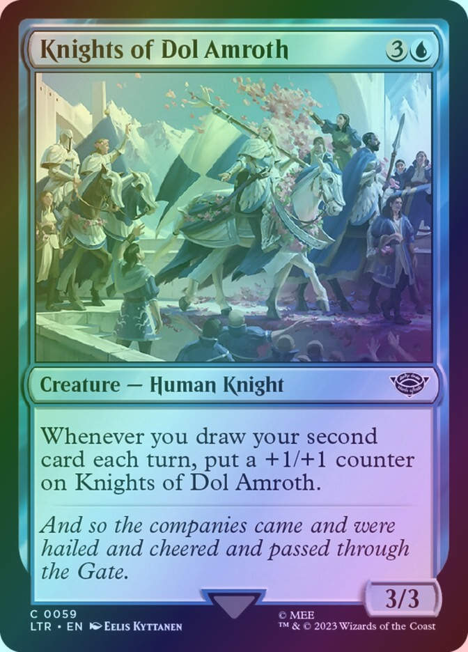 Knights of Dol Amroth (LTR) (59) / Foil