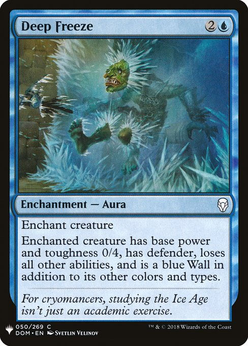 Deep Freeze (PLST) (DOM-50)