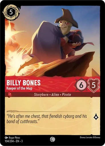 Billy Bones - Keeper of the Map (LOR_ITI)
