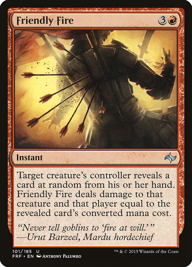 Friendly Fire (FRF) (101)