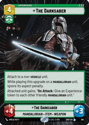 The Darksaber (Hyperspace) (SHD_#395) / Foil
