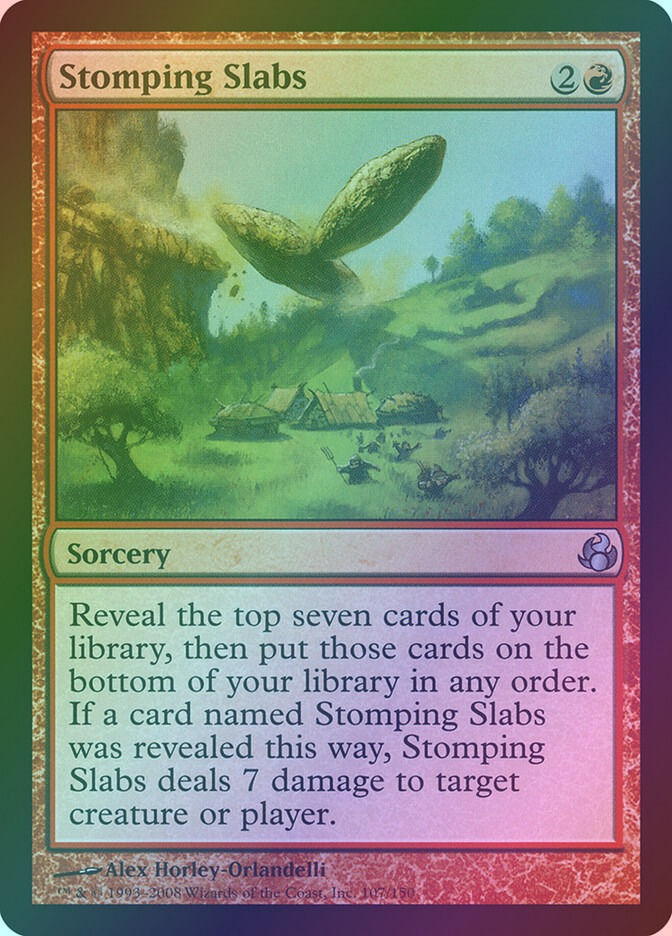 Stomping Slabs (MOR) (107) / Foil
