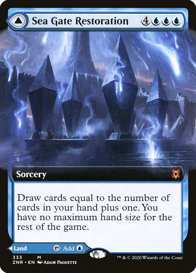 Sea Gate Restoration // Sea Gate, Reborn (ZNR) (333) / Extended Art — cara 1 de 2