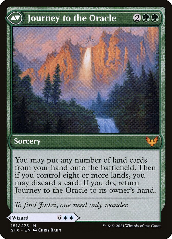 Jadzi, Oracle of Arcavios // Journey to the Oracle (STX) (151) — cara 2 de 2