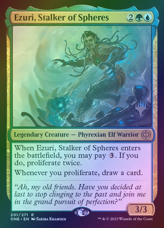 Ezuri, Stalker of Spheres (PONE) (201p) / Foil