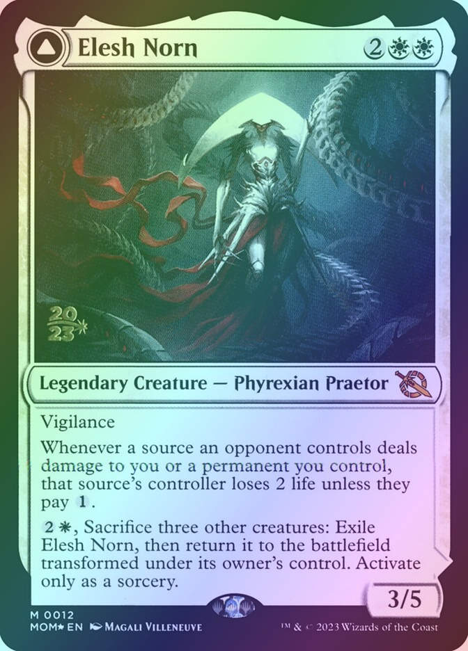 Elesh Norn // The Argent Etchings (PMOM) (12s) / Foil