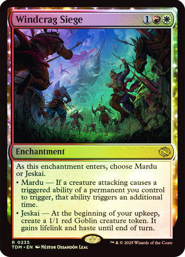 Windcrag Siege (TDM) (235) / Foil