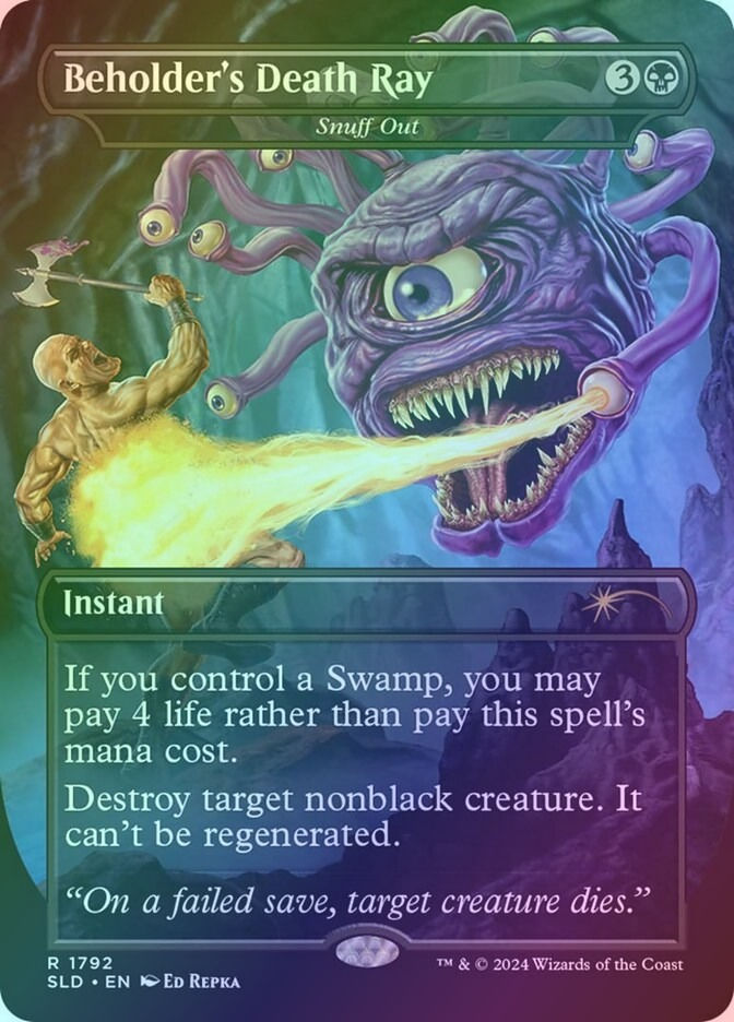 Snuff Out (SLD) (1792) / Borderless / Foil