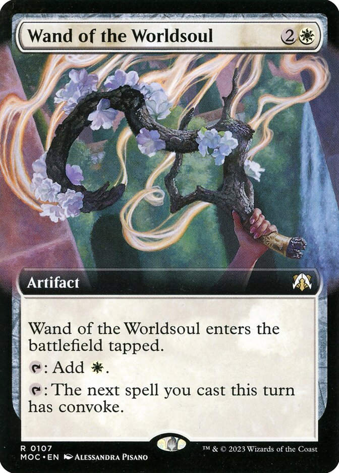 Wand of the Worldsoul (MOC) (107) / Extended Art