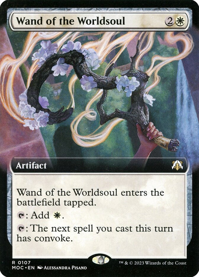Wand of the Worldsoul (MOC) (107) / Extended Art