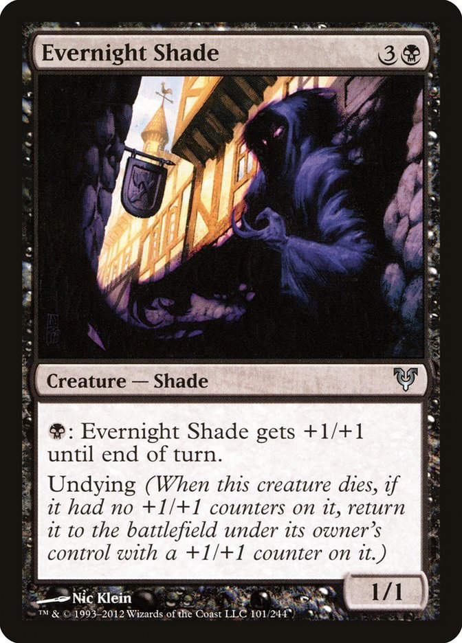 Evernight Shade (AVR) (101) / Foil