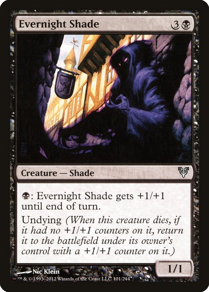 Evernight Shade (AVR) (101) / Foil