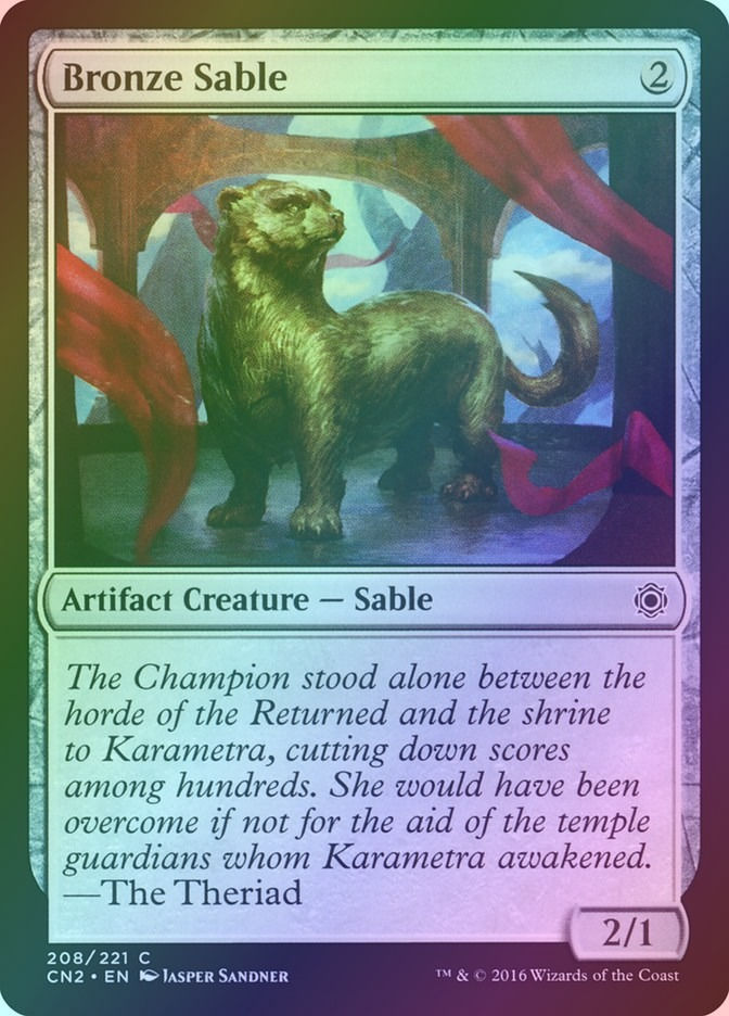 Bronze Sable (CN2) (208) / Foil